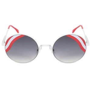 Fendi Waves Round Sunglasses